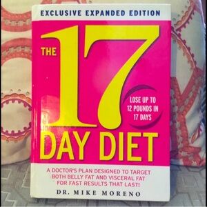 💥3/$20 The 17 Day Diet : A Doctor's Plan Designed to Target Both Belly Fat